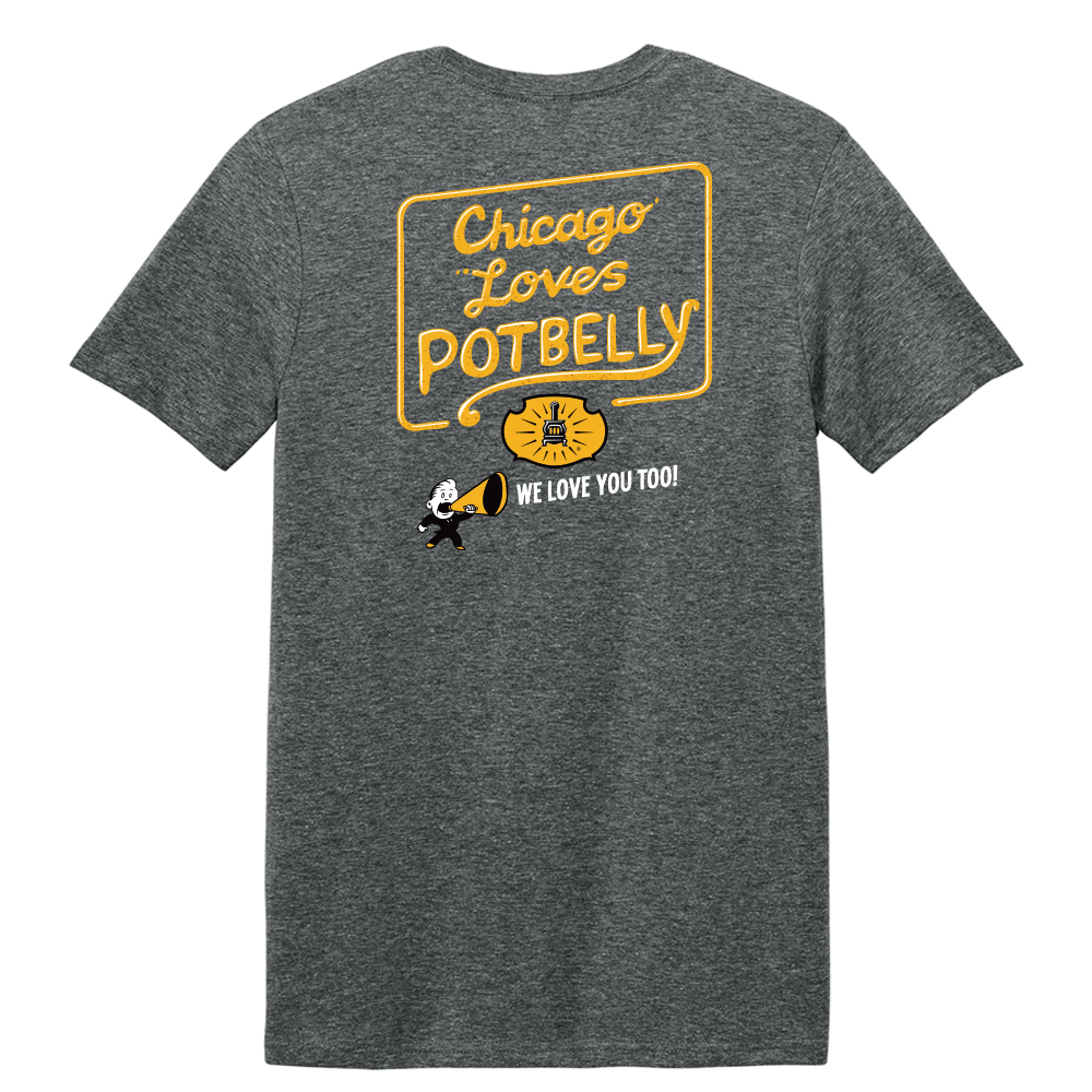 [PBChicago] Chicago Loves Potbelly Tee